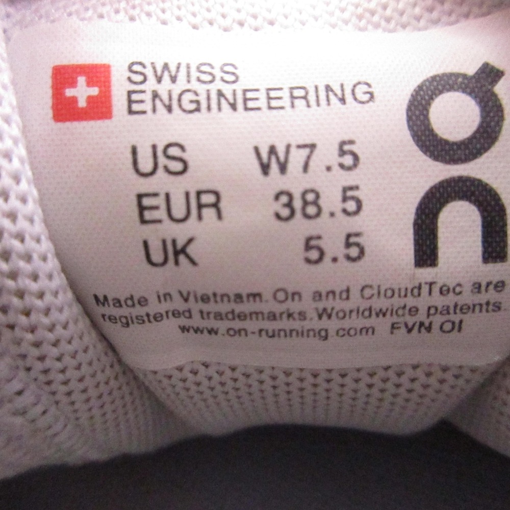 On Cloudswift Shoes Womens 7.5 Gray Mesh Running Sneaker CloudTec Helion Cushion - Picture 9 of 11